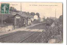 CPA 44 Le Cellier Arrivée D'un Train L'Express En Gare Du Cellier - Le Cellier