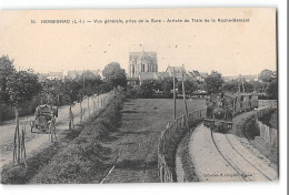 CPA 44 Herbignac La Gare Et Le Train De La Roche-Bernard - Herbignac