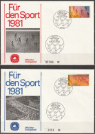 Berlin FDC 1981 Nr.645 - 46 Sporthilfe  ( D 6172 ) Günstige Versandkosten - 1981-1990