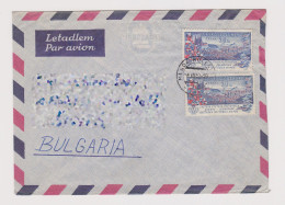 Czechoslovakia 1960s Airmail Cover W/Topic Stamps And PRAGA Philatelic Exib. 1962 Cinderella Stamp (66317) - Lettres & Documents