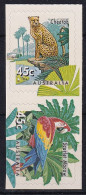 MiNr. 1433 - 1434 Australien (Commonwealth) 1994, 28. Sept. Zoologische Gärten: Gefährdete Tiere - Postfrisch/**/MNH - Nuevos