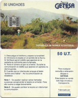 Equatorial Guinea - GETESA - Landscape, SC7, (Cn's. C61156086 + 05058), 50Units, Used - Equatoriaal Guinea