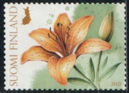 Finlande 2021 Yv. N°2701 - Lys Brun-jaune - Oblitéré - Used Stamps