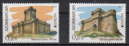 Azerbaijan 2017 EUROPA CEPT.CASTLES.2 ST .MNH - 2017