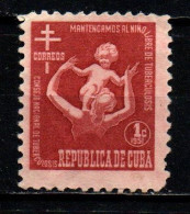 CUBA - 1951 - Woman Holding Child Aloft - USATO - Postage Due