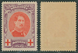 Croix-rouge - N°134A** Neuf Sans Charnières (MNH) - 1914-1915 Rode Kruis