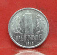 1 Pfennig 1978 A - TTB - Pièce Monnaie Allemagne - Article N°1295 - 1 Pfennig