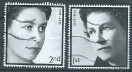 GROSSBRITANNIEN GRANDE BRETAGNE GB 2022 IN MEMORIAM: HER MAJESTY THE QUEEN SET 2V USED SG 4739-40 MI 5074-5 YT 5471-2 - Used Stamps