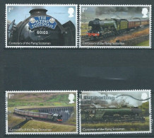 GROSSBRITANNIEN GRANDE BRETAGNE GB 2023 FLYING SCOTSMAN SET 4V USED SG 4783-6 MI 5144-7 YT 5536-9 SN 4336-9 - Gebruikt