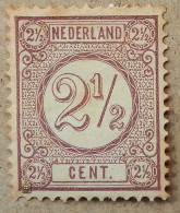 1894 Niederlande Mi.33 B, 2.5c /+ - Ungebraucht