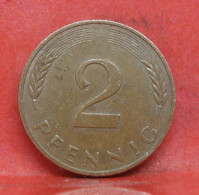 2 Pfennig 1981 J - TTB - Pièce Monnaie Allemagne - Article N°1394 - 2 Pfennig