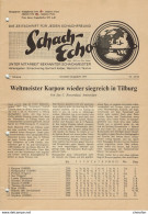 Schach Chess Ajedrez échecs - Schach-Echo -Nr 23 / 1979 - Sport