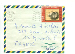 CELEBRITES - Rép. Togolaise - Affranchissement Sur Lettre Par Avion - LENINE - Lénine