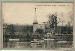 CPA (95) BUTRY - Thème: Eolienne, Lavoir, Moulin à Vent, Pompe élévatoire - 1910 - Butry