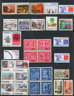 -Canada-1974-"Complete Year" MNH (**) - Vollständige Jahrgänge