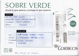 ESPAÑA CC DATAMATRIX ATM GRANADA SUC 4 - Lettres & Documents