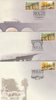 UKRAINE.2018 EUROPA CEPT.CASTLES.FDC - 2018