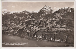 Blick Von AMDEN Auf OBSTALDEN FILZBACH Und MÜRTSCHENSTOCK N°1862 Edit. Schönwetter  Circa 1950 +/- 9x14cm #260674 - Filzbach