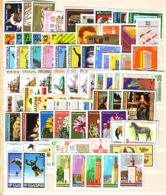 1980 Comp.- MNH**(only Stamps) Yvert Nr-2530/2598+PA136/42  BULGARIA / Bulgarie - Annate Complete