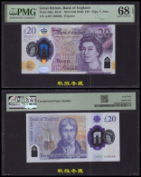 UK, England, Bank Of England £20, (2020), Polymer, AA01 Prefix, PMG68 - 20 Pounds