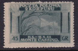 POLAND 1946 II POL CORPS Fi 1 Mint Never Hinged - Verschlussmarken Der Befreiung