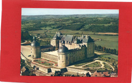 24----HAUTEFORT--vu Du Ciel XVè Et XVIIè S.--vue D'ensemble La Chapelle Et Façade Est---voir 2 Scans - Hautefort