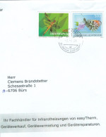 BST 9490 Vaduz Sumpf-Heidelibelle - Aurorafalter Anthocharis Cardamines Männchen Auf Wiesenschaumkraut Futterpflanze - Brieven En Documenten