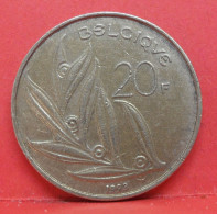 20 Francs 1993 - TTB - Pièce Monnaie Belgique - Article N°1849 - 20 Frank