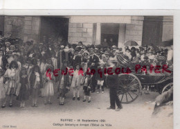 16- RUFFEC - FETE CORTEGE HISTORIQUE DEVANT HOTEL DE VILLE- 18 SEPTEMBRE 1921- EDITEUR BERNY - Ruffec