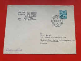 Suisse - Oblitération Bureau Automobile Sur Enveloppe Pour Thonon Les Bains En 1946 - Réf 1652 - Poststempel