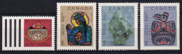 MiNr. 1202 - 1205 Kanada (Dominion) 1990, 25. Okt. Weihnachten: Kunstwerke Zum Thema „Frieden Auf  - Postfrisch/**/MNH - Neufs