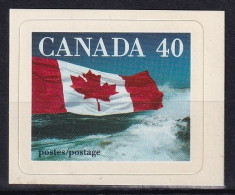 MiNr. 1217 Kanada (Dominion) 1991, 11. Jan. Freimarke: Staatsflagge Papier Fl.  - Postfrisch/**/MNH - Neufs