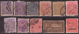 TRAVANCORE INDIA LOT + SERVICE USED - Other & Unclassified