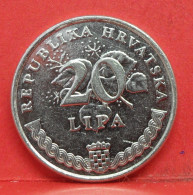 20 Lipa 1999 - TTB - Pièce Monnaie Croatie - Article N°2111 - Kroatië