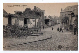 00226-LE-59-Guerre Mondiale 1914-18--SOLESMES- Rue Des Becqueriaux---------animée - Solesmes