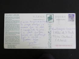 IRLANDE IRELAND EIRE AVEC YT 705 CROSSE DE LISMORE - KILLARNEY - Lettres & Documents