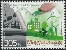 CEPT / Europa 2016 Hongrie N° 371 ** Think Green - 2016