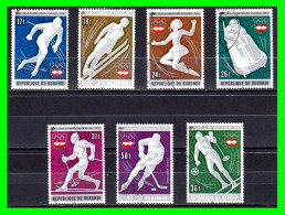 BURUNDI ( AFRICA) SERIE DE SELLOS AÑO 1976 JUEGOS OLIMPICOS DE INVIERNO INNSBRUCK AUSTRIA - Unused Stamps