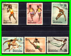 BURUNDI ( AFRICA) LOTE DE SELLOS AÑO 1964 JUEGOS OLIMPICOS TOKIO 64 - Nuevos