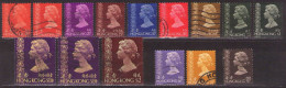 HONG KONG 1973-81 LOT USED - Oblitérés