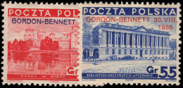 Poland 1936 Gordon Bennett Balloon Air Race Unmounted Mint. - Neufs