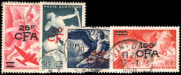 Reunion 1949-53 Mythology Air Set Fine Used (faults). - Oblitérés