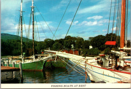 Vermont North Bennington Fishing Boats At Rest - Bennington