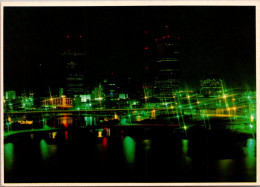 Florida Tampa Skyline At Night - Tampa