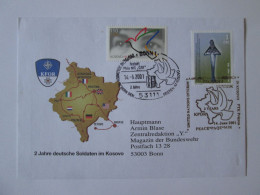 Kosovo-KFOR Enveloppe 2000/Cover 2000 - NATO