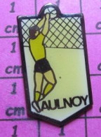 1619 Pin's Pins / Beau Et Rare / VILLES / CLUB VOLLEY-BALL AULNOY - Volleyball