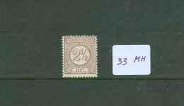 Nederland 1876 NVPH Nr 33 MH Ongestempeld - Nuevos