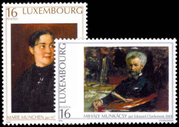 Luxembourg 1996 Mihaly Munkacsy Unmounted Mint. - Usados
