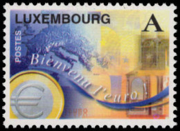 Luxembourg 1999 Introduction Of The Euro Unmounted Mint. - Usados