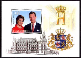 Luxembourg 2000 Prince Henri Souvenir Sheet Unmounted Mint. - Usados